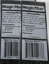 Magicfiber Microfiber Cleaning Cloth Lot Of 2