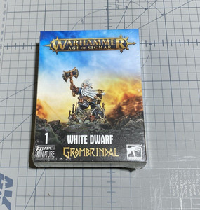 Warhammer Fantasy - Nain Grombrindal White Dwarf Subscription 2010 - Métal OOP