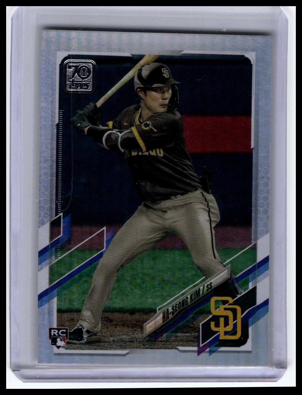 2021 Topps #398 Ha-Seong Kim Rainbow Foil
