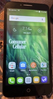 Alcatel Pop 3 A621r (pic) 8GB  Fast Ship Silver Very Good Used Check The IMEI
