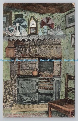 R806223 Conway. Innenraum des kleinsten Hauses Großbritanniens. E. B. L