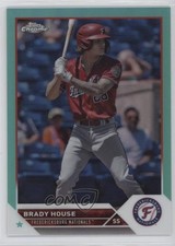 2023 Topps Pro Debut Chrome Aqua Refractor 69/75 Brady House #PDC-68 2d9