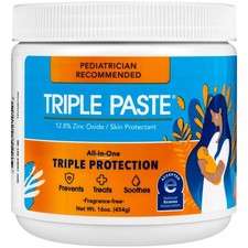 Triple Paste Zinc Oxide Medicated Diaper Rash Ointment 16 OZ