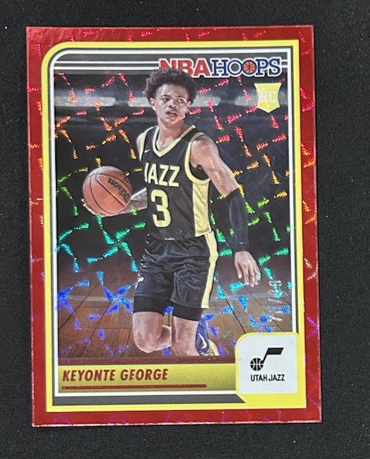2023-24 Nba Hoops Keyonte George 271 Hyper Red /99
