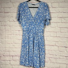 Fensace Women's Large Floral Print Summer Dress