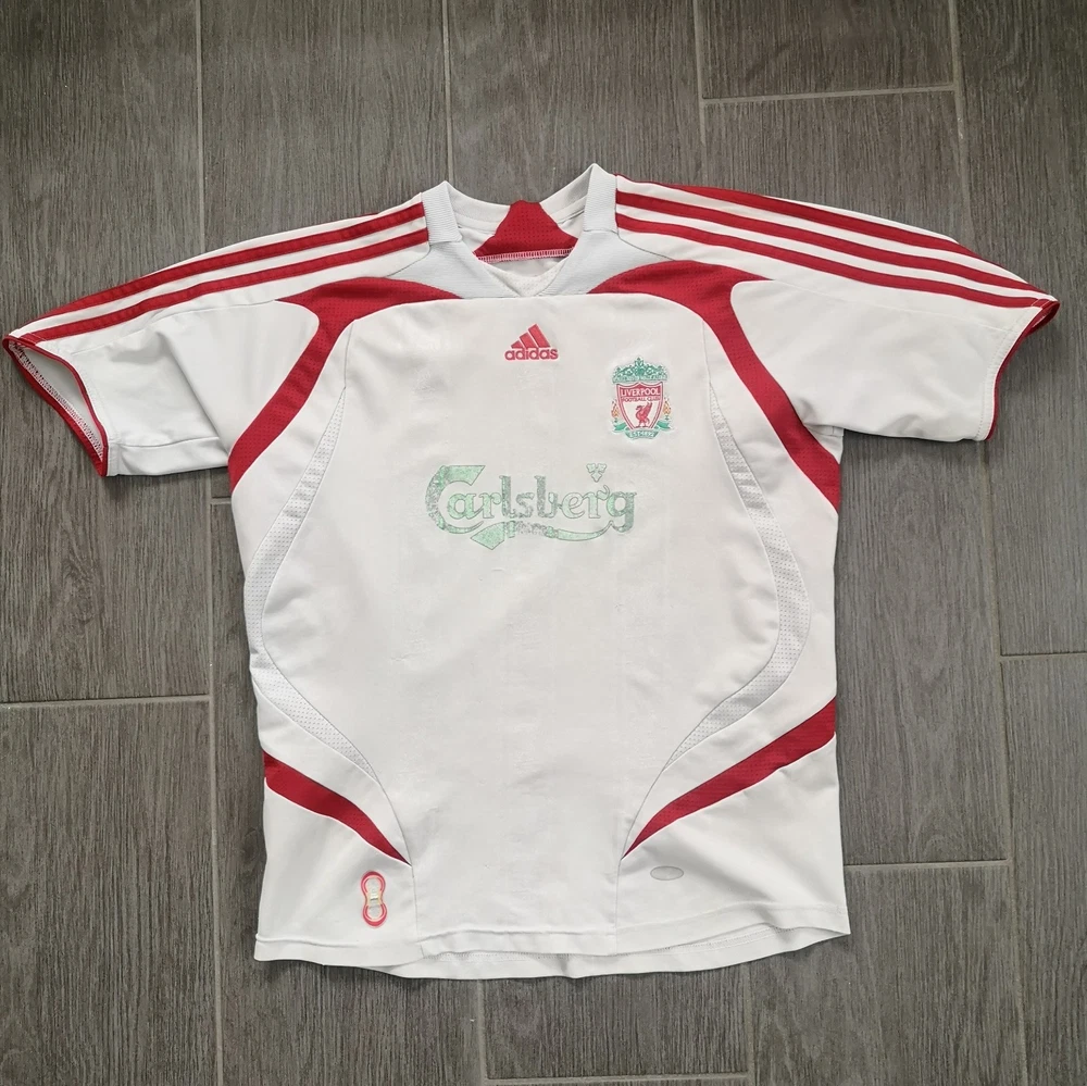 Vintage Retro 2007/08 Liverpool FC Trikot Größe: XS Fußball Streatwear Adidas