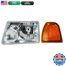 Trq Driver Side Lighting Kit Compatible 01-05 Ford Ranger Fo2502173 Fo2520168