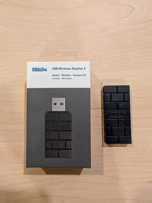 #ad 8BitDo Adapter 2 Wireless Bluetooth USB for Switch Steam Deck PC $12.97