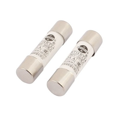 2Pcs 380V 25A Low Breaking Capacity 10x39mm Cartridge Ceramic Fuses