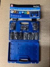 1/2" Drive Metric Deep Impact Sockets Set 22mm - 41mm Half Inch Socket 10pc