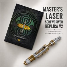 Destornillador sónico láser The Master Doctor Who Cosplay FX utilería coleccionable