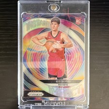 Panini Prizm Reed Sheppard Houston Rockets Instant Impact Rookie Insert #24