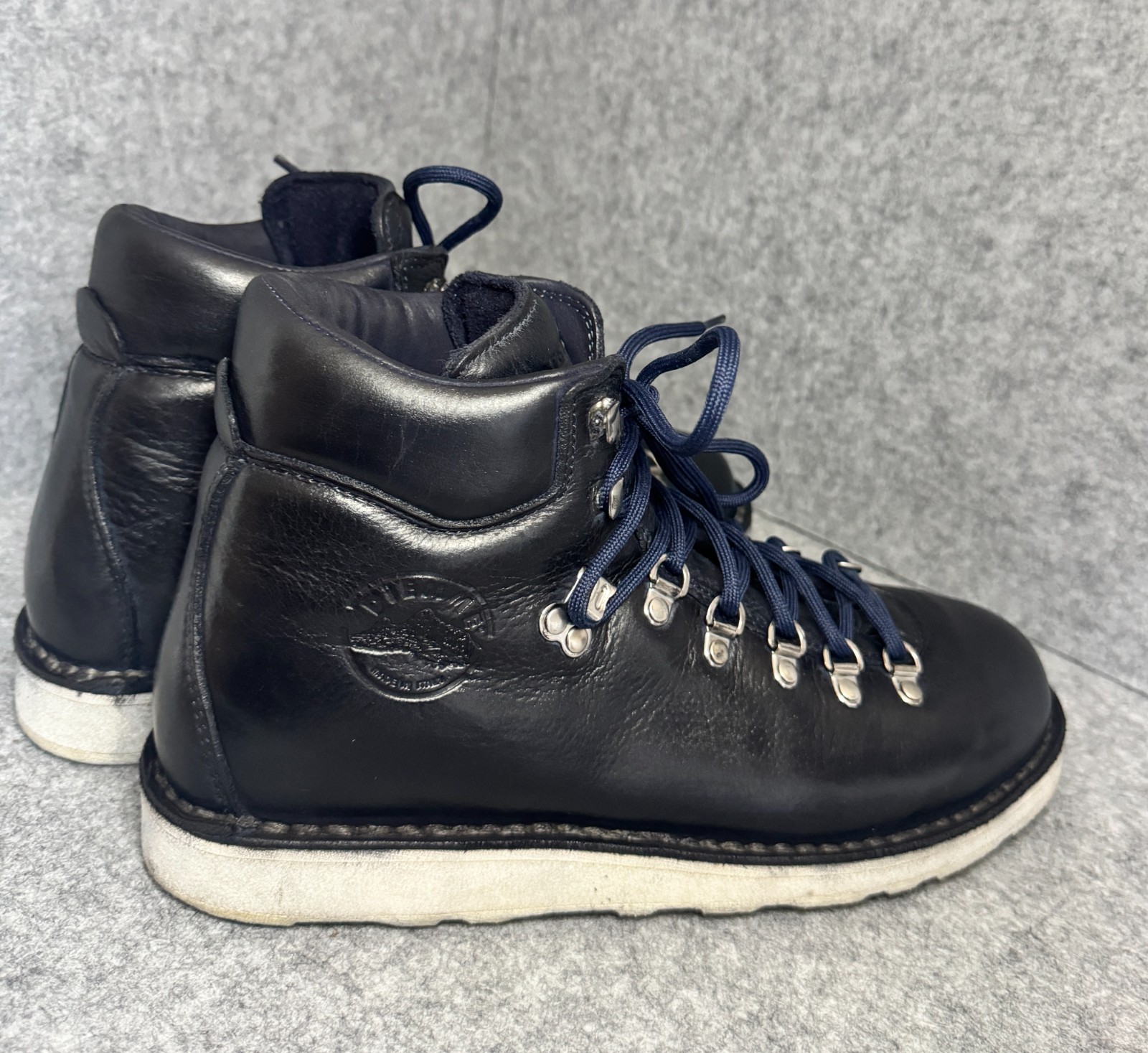 Stylish Diemme Roccia Vet Black Leather Shoes - Sold Out image 2