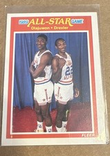 1989-90 Fleer - All-Star Game Hakeem Olajuwon, Clyde Drexler #164