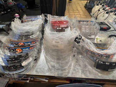 HJC VISOR LOT- Snowmobile and Street Helmet visors, clear, fog resistant, UV