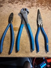CHANNELLOCK lot 357 END CUTTERS 317 Long Nose 728 Diagonal Cutter PLIERS USA