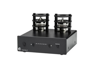 Pro-Ject Tube Box E Schwarz (Rückläufer Kat.1)