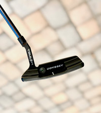 Odyssey Toulon San Diego Blade Putter Black, stroke lab  Shaft w/ Headcover