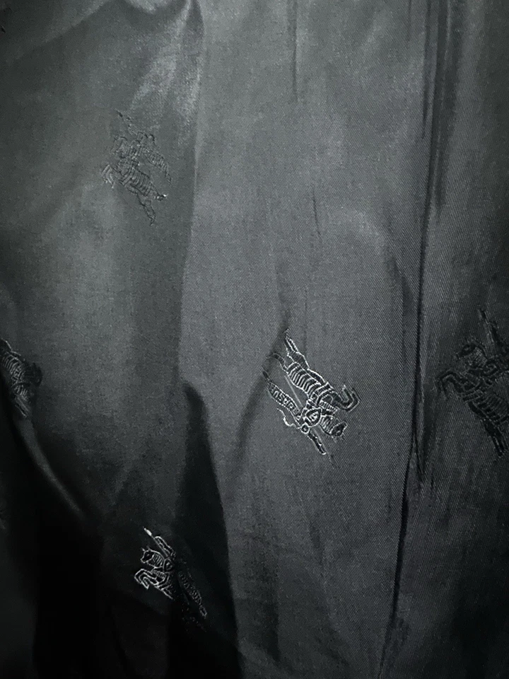 Jaqueta Burberry Vintage Terno de Lã Blazer Casaco Esportivo Tamanho 44 - Imagem 4 de 4