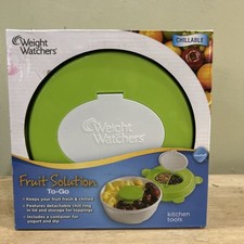 NEW Weight Watchers Fruit Solution To Go Container On The Go BPA-Free Chillable