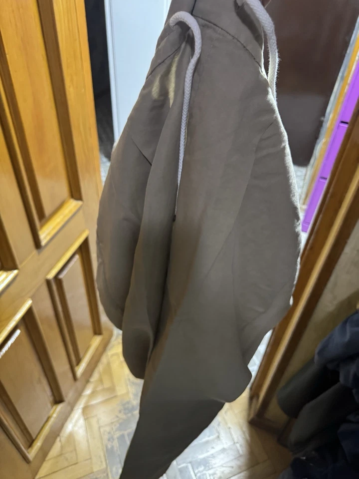 Brunello Cucinelli Drawstring Pant Men's Size 60 Dark Beige - Image 3 of 4