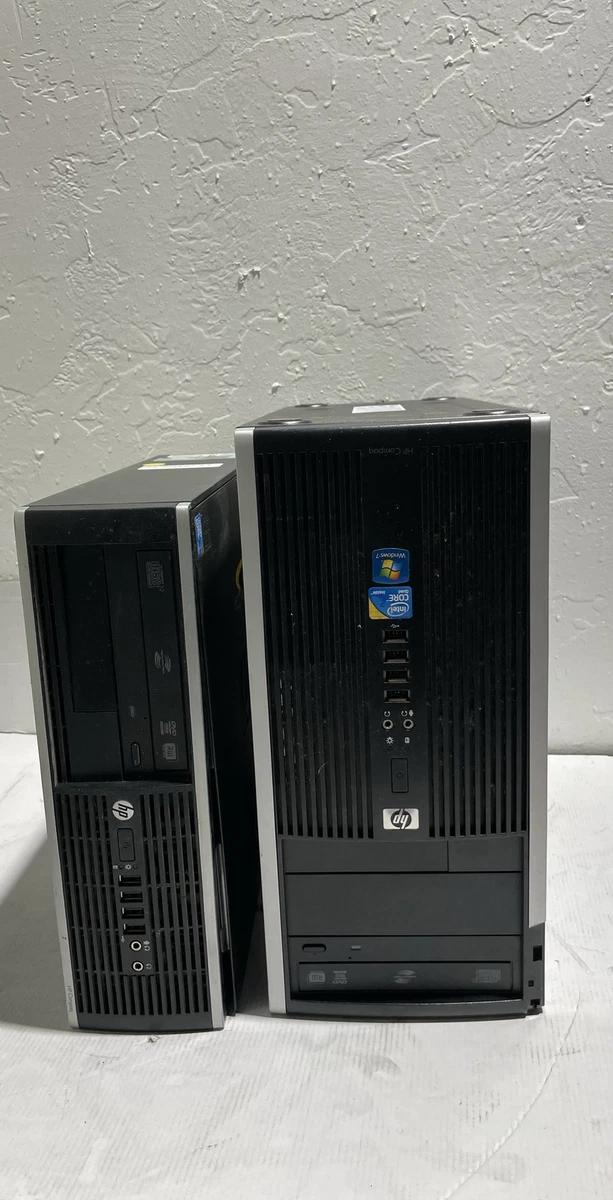 HP Compaq 6000 Pro Intel Core 2 Quad Microtower Lot of 2 No HDD | eBay