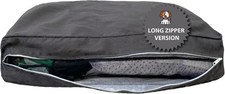 Molly Mutt Dark Gray Dog Bed Cover, Non-Toxic 100 Cotton, 27"x
