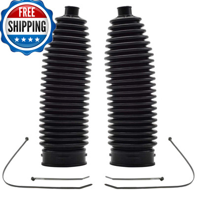 Astarpro - Steering Rack And Pinion Tie Rod Boots Replacement For Dodge Ram
