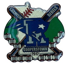 Chaplin Rebels Cooperstown 2012 Baseball Pin With Dual Clutch Back Fasteners