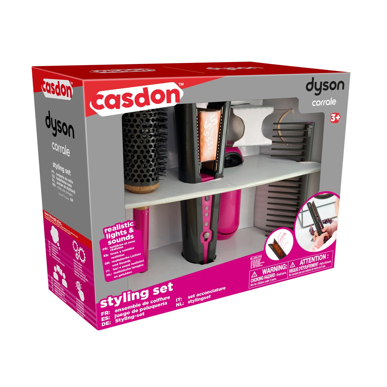 Casdon 73352 Dyson Corrale-Набор для укладки волос для детей 7890₽