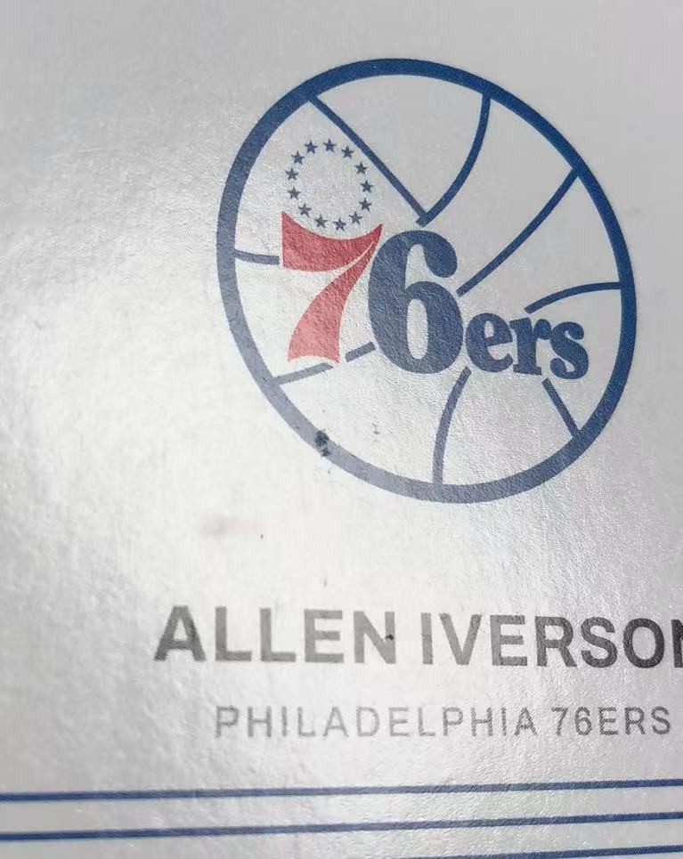 1/17≈1/1 2024-25 Panini PhotoGenic Allen Iverson Picture Perfect Auto Diskettes view 3