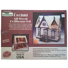 Orchid Dollhouse Kit by Greenleaf Dollhouses