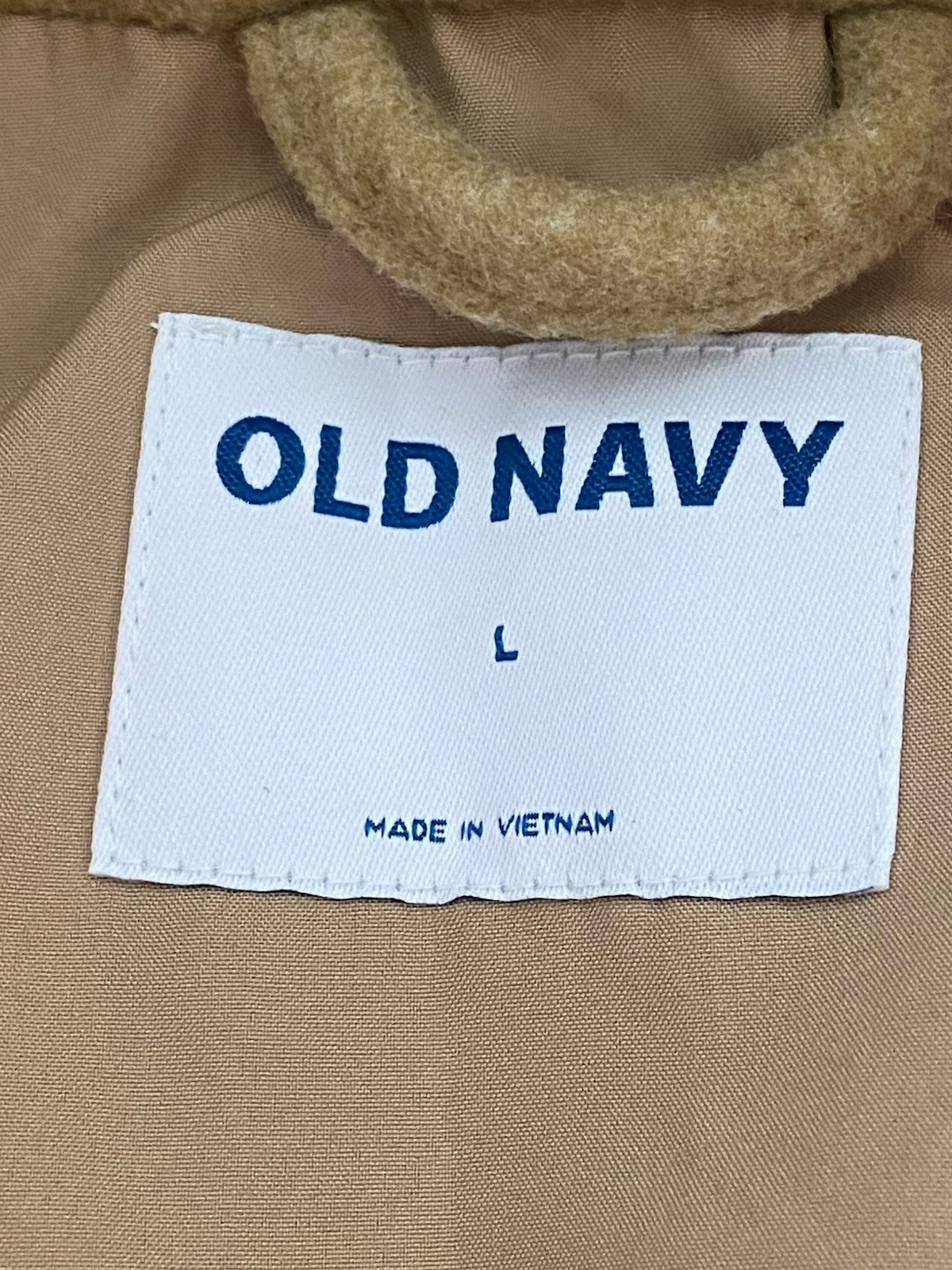 Old Navy Classic Tan Button Versatile Mohair Styl… - image 4