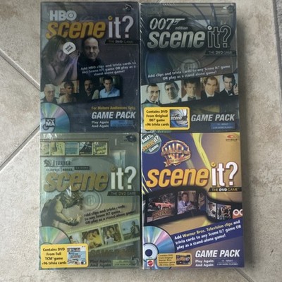 Optreve Scene It? Game Pack Movie & TV Editions DVD Included Party Board Game