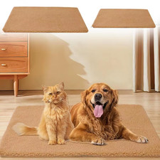 Pet Warming Pad Cozy Winter Heating Mat for Cat Dog Non-Slip Mat Soft Sleeping R