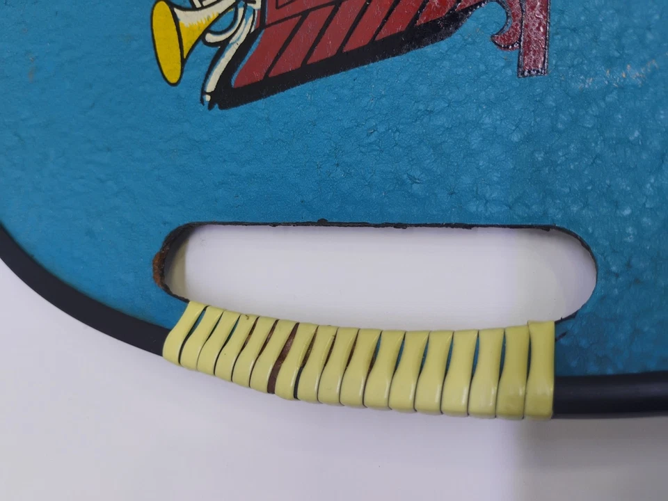 Bandeja de servir Navidad vintage MCM 50’s Papá Noel y Reno con asas Foto 4 de 4