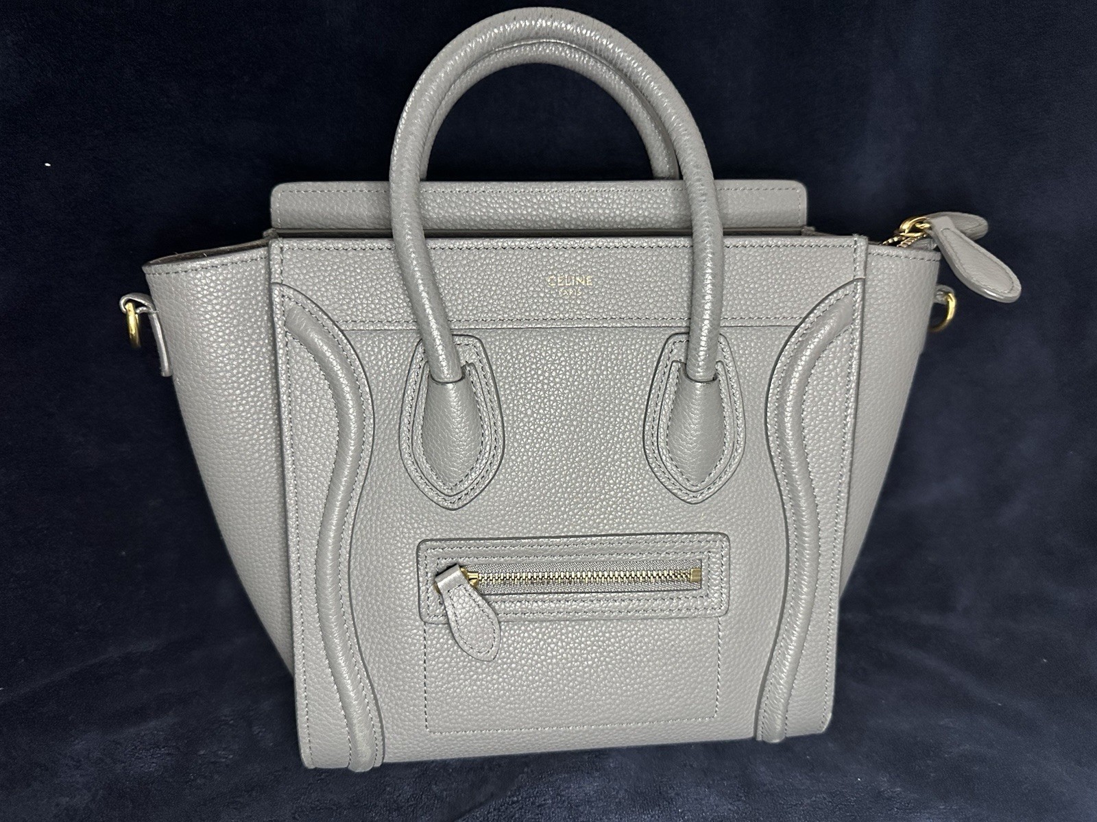 Celine Nano Kohl Luggage Bag