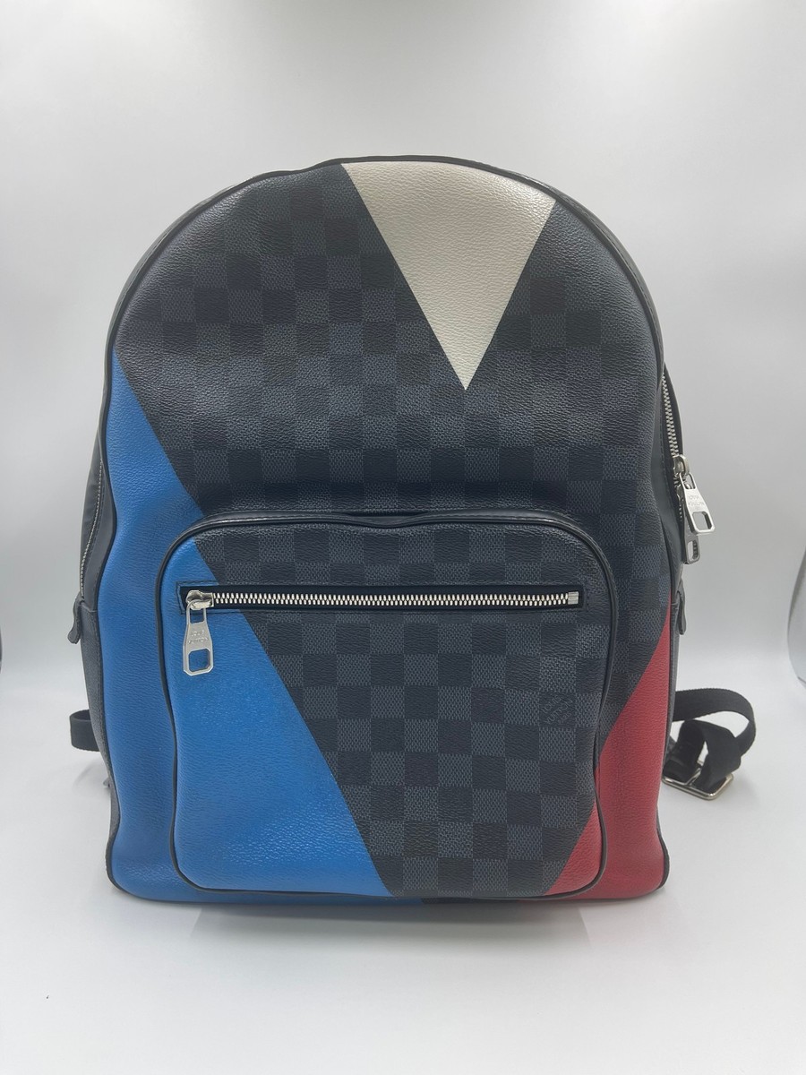 louis vuitton backpack americas cup Regatta Josh The luxury of Damier Infini leather combines with the nautical spirit of the Americas Cup to produce this sporty yet elegant Apollo backpack Louis Vuitton Damier Cobalt Latitude