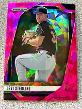 2025 Panini Prizm Levi Sterling #279 Pink Ice Prizm 