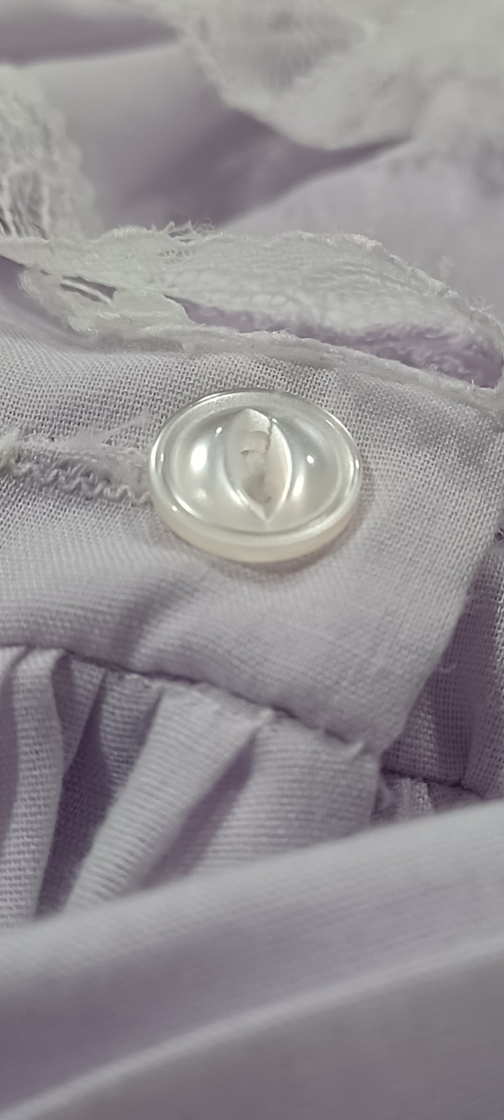 Vintage Purple Pastel Lace Ruffled Bow Pageant Party Dress Girl Full Circle