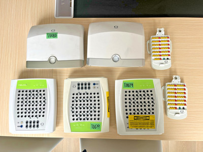 EEG Research Lot: 3 Neuvo 64-Channel Amplifiers + Stimuli Boxes + Accessories!