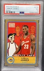 2003-04 Topps Bazooka Lebron James Rookie Card #276 Cavs RC Gold Graded PSA 5 EX
