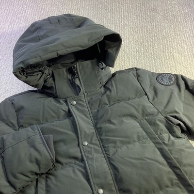 Canada Goose Wyndham Parka CR Black Label Down Jacket Black Mens Size Small NWT