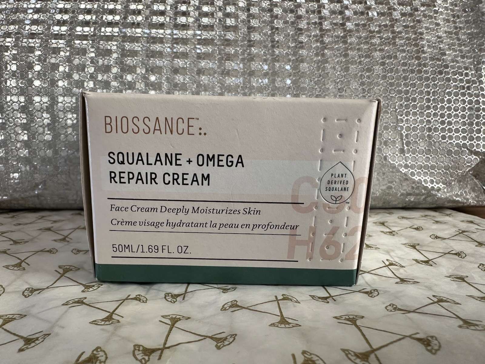 Biossance Squalane + Omega Repair Cream 50ml New and Boxed