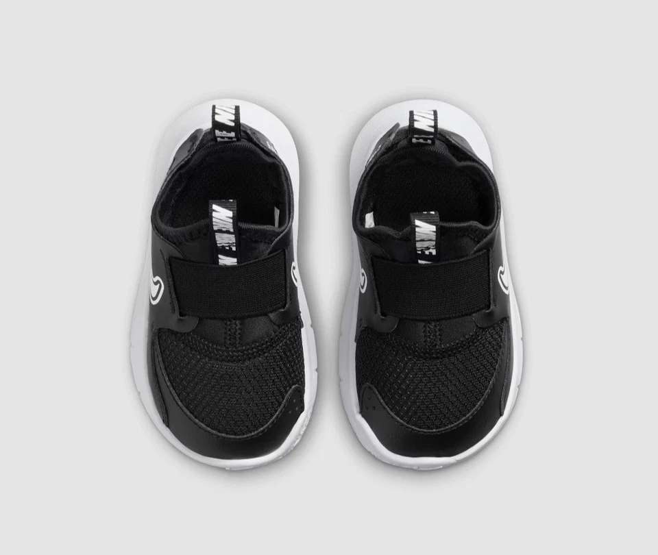 黑白耐克 Flex Runner Tolder 运动鞋 7C 码 — 第 3/4 张图片