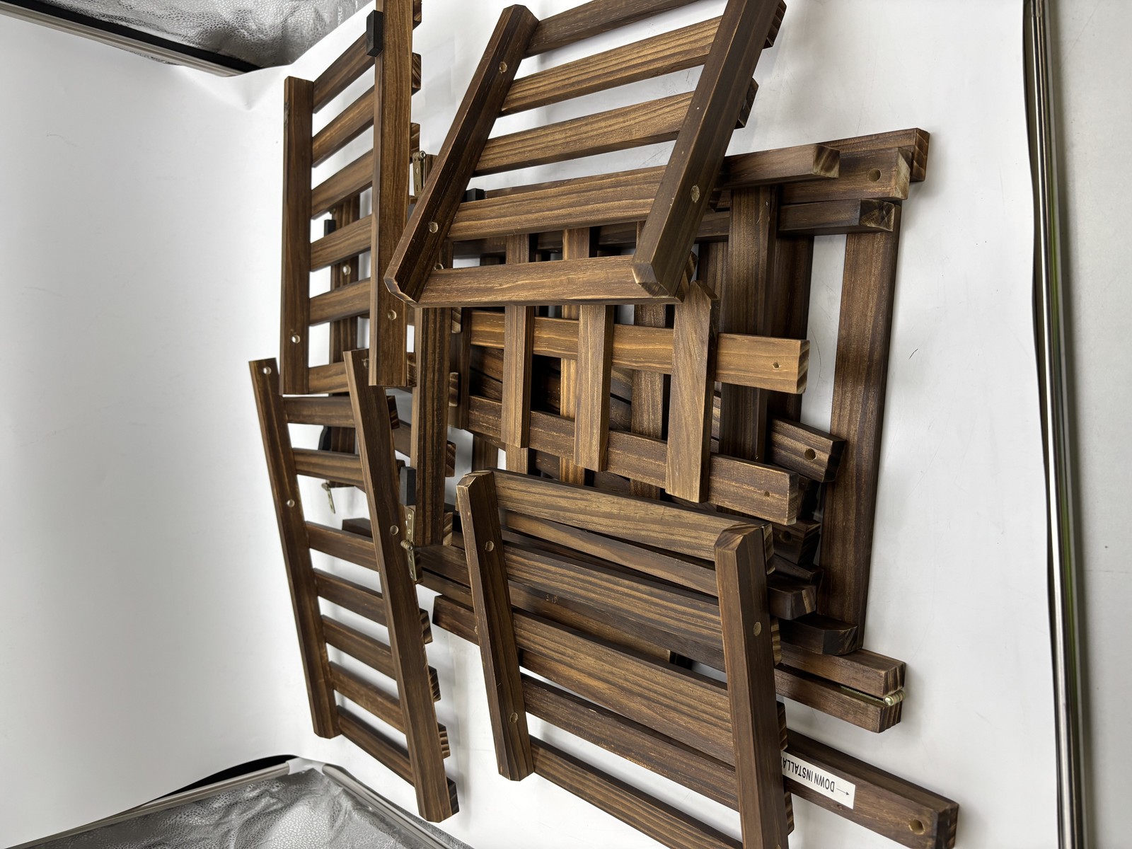 БОЛЕЕ ЗЕЛЕНАЯ ПОДСТАВКА ДЛЯ РАСТЕНИЙ 6 ЯРУСОВ ДЕРЕВЯННАЯ ПОДСТАВКА ДЛЯ РАСТЕНИЙ ПОЛКИ СТЕЛЛАЖ ДЛЯ ЦВЕТОВ - ПРИРОДА 9590₽