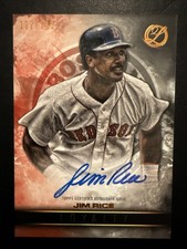 2016 Topps Legacies of Baseball Loyalty Auto /199 Jim Rice #LA-JR HOF Red Sox