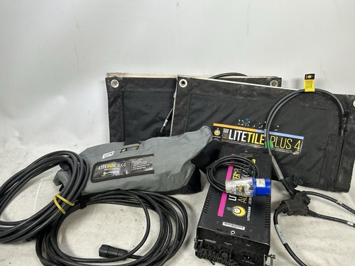 Litegear Litetile Plus 4 - 2 Lumière Kit Avec Accessoires Et Étui - Photo 11 sur 18