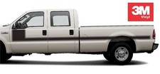 Hockey Vinyl Graphic Decals 3M Vinyl Stripe Ford F250 99-07 Super Crew Cab LB