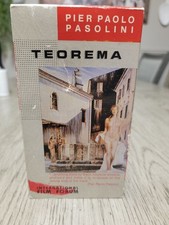 TEOREMA VHS Pier Paolo Pasolini Terence Stamp International film forum CULT RARE